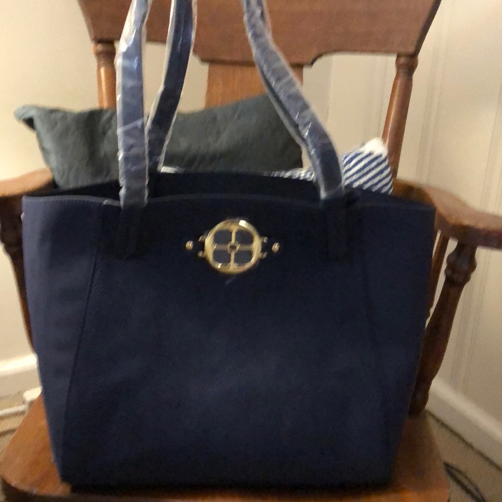 Blue Iman Tote